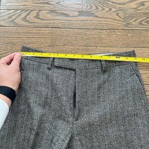 Suit Supply Washington Men's Herringbone Wool-Blend Shorts in Brown